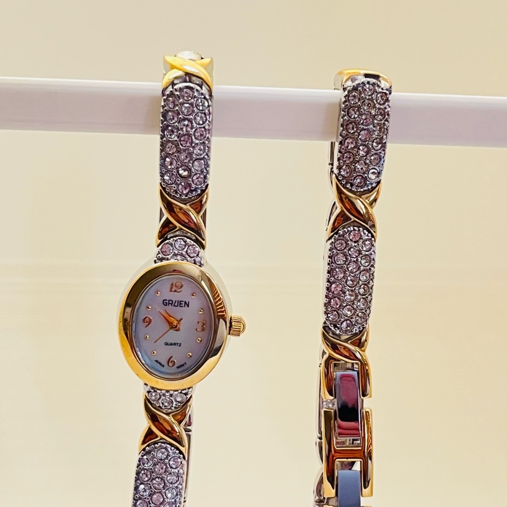 Gold and Silver Women's Watch